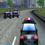 Polis arabası yarışı oyunu